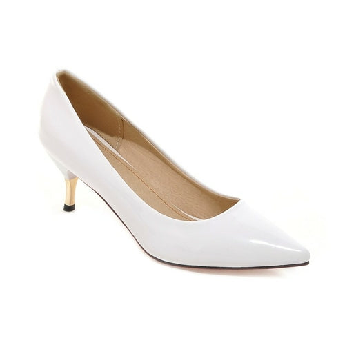 Patent Leather Thin High Heel Elegant Pumps