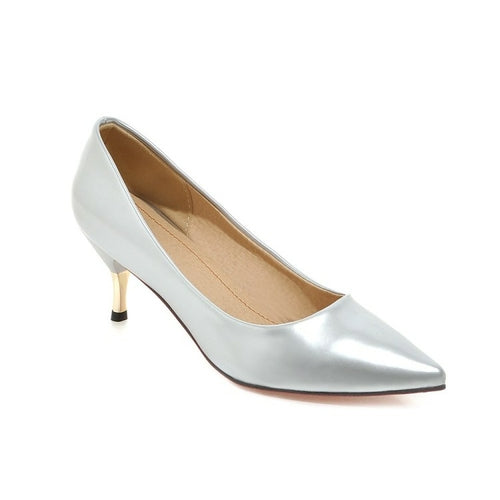 Patent Leather Thin High Heel Elegant Pumps