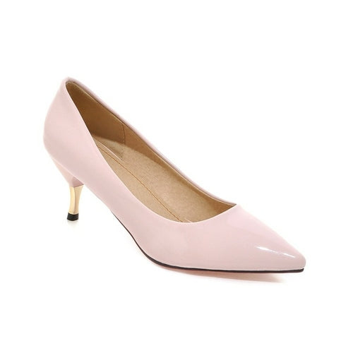 Patent Leather Thin High Heel Elegant Pumps