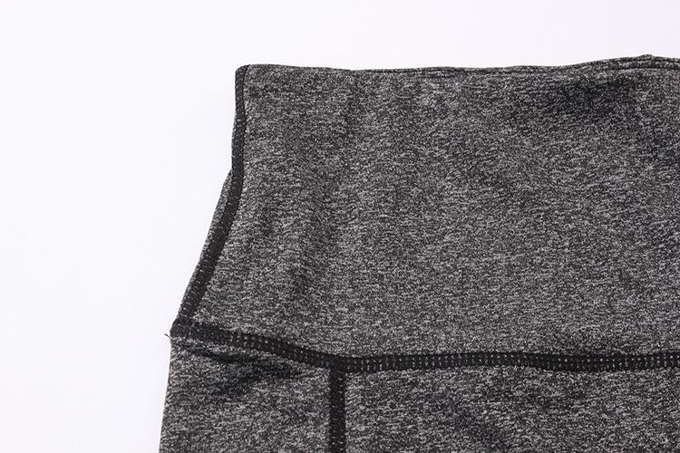 Three-point yoga shorts