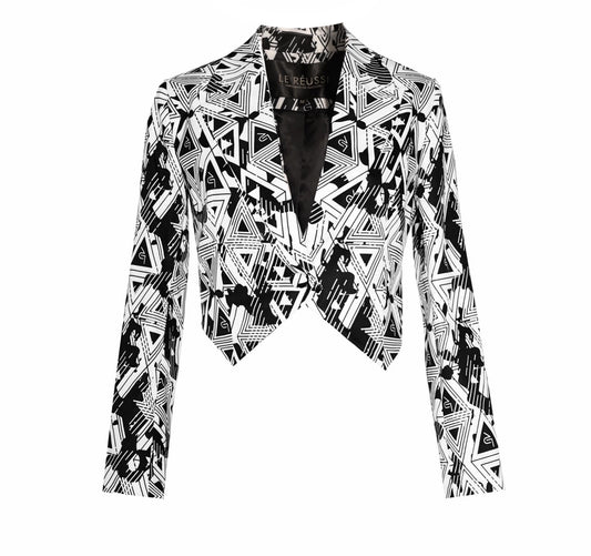 Amour Geometric Blazer