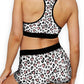 Cheetah Hearts Ellie Sports Bra