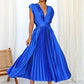 Pleated Long Summer Dress