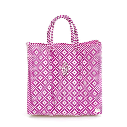 MEDIUM PINK AZTEC TOTE BAG