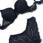 Navy Blue Bra Panty Set