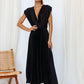 Pleated Long Summer Dress