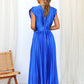 Pleated Long Summer Dress