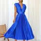 Pleated Long Summer Dress