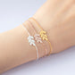 Vintage Women Charms Leaf Leaf Chain Bracelet