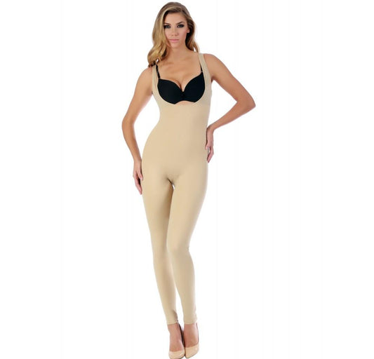 InstantFigure Underbust Body Pant Suit W/Open Gusset WBS013