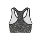 Black Hex Camo Sports Bra