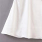 Women Vintage V neck Knik Short Puff Sleeve Dress Retro Slim Waist A