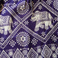 Purple Elephant Pants Harem Pants Boho Pants