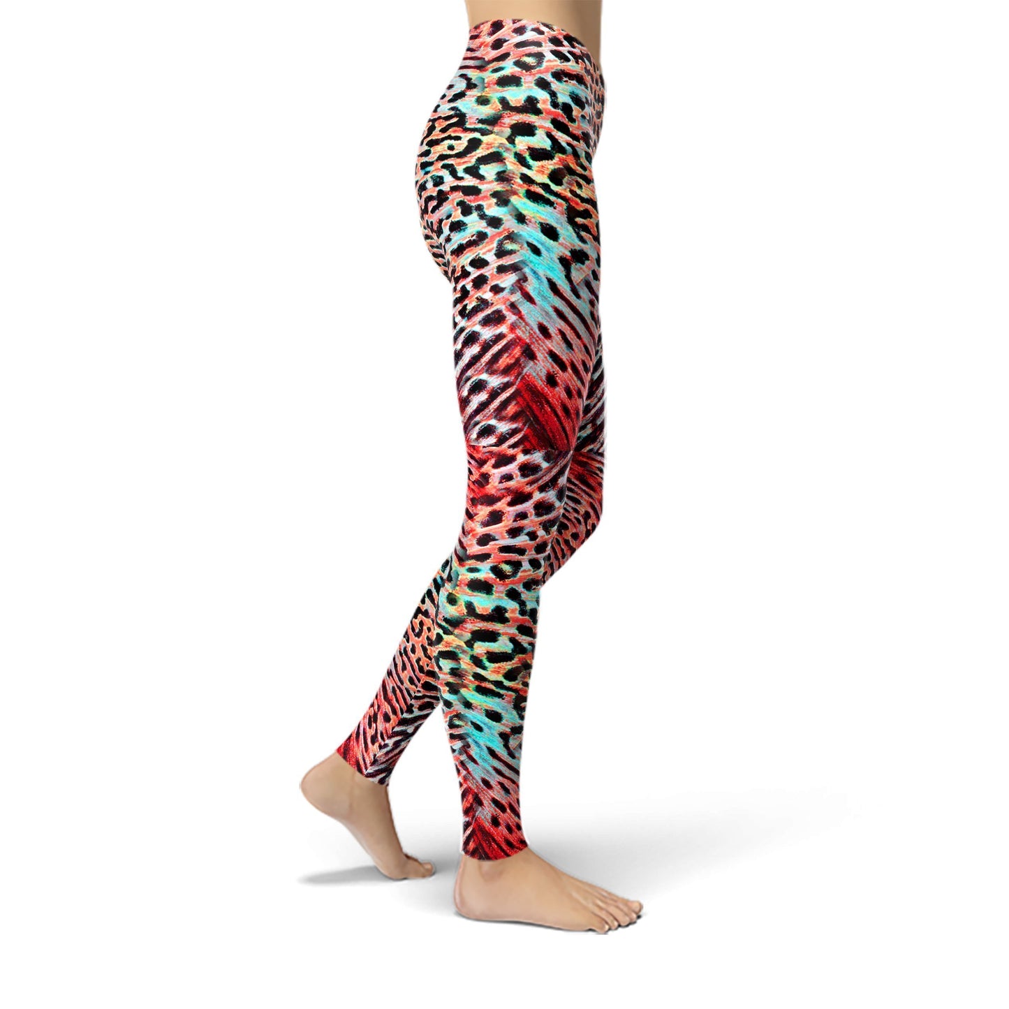 Jean Animal Skin Leggings