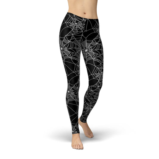 Jean Spiderweb Leggings